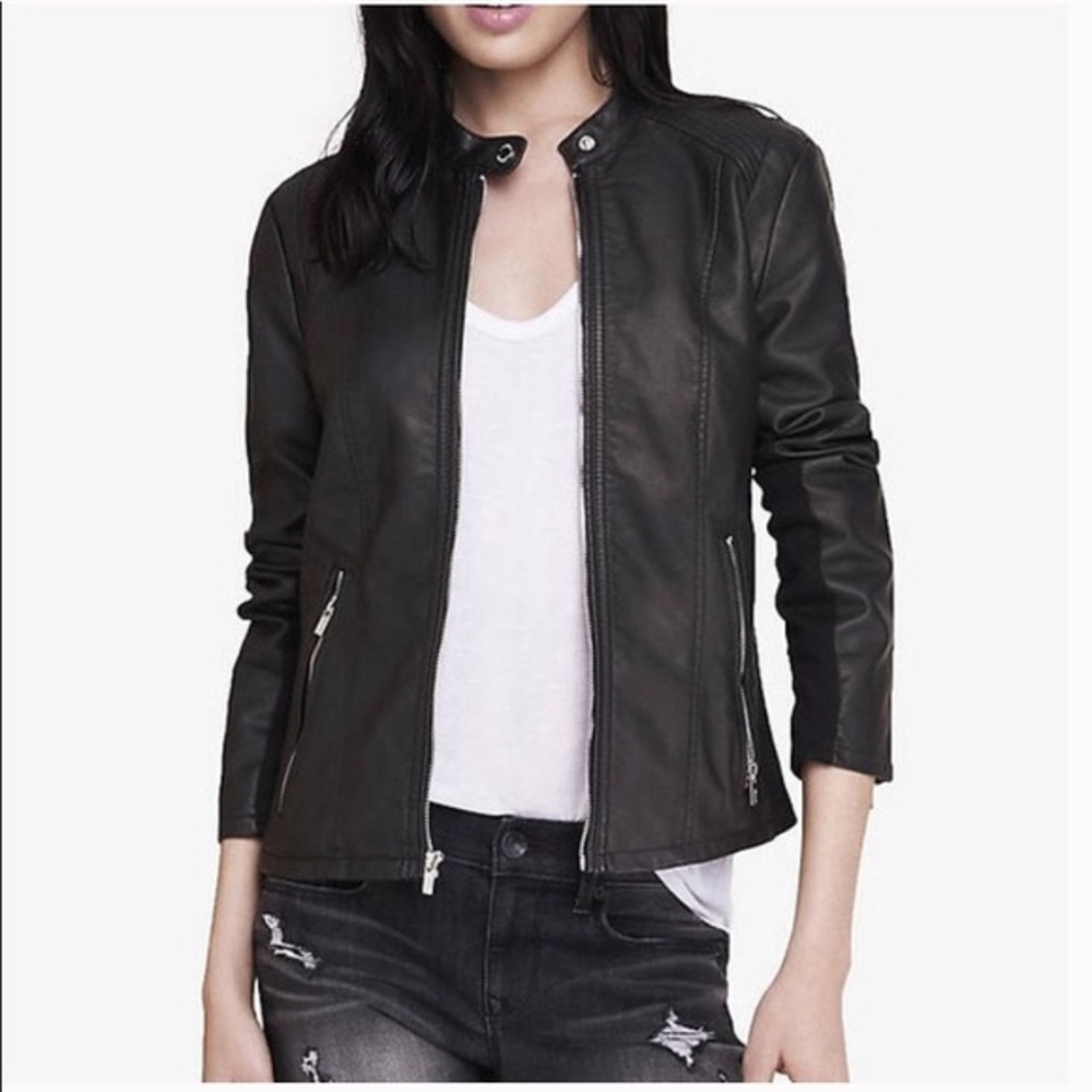 Express Faux Leather Jacket